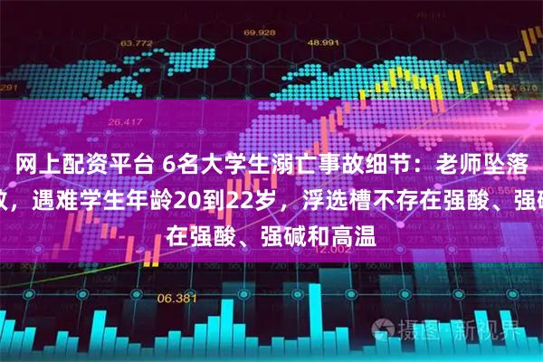 网上配资平台 6名大学生溺亡事故细节:老师坠落半空被救,遇难学生年龄20到22岁,浮选槽不存在强酸、强碱和高温